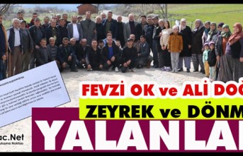 FEVZİ OK ve ALİ DOĞAN “ZEYREK ve DÖNMEZ’İ”...