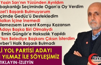 HARUN YILMAZ İLE ÇOK KONUŞULACAK BİR SÖYLEŞİ