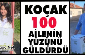 KOÇAK, 100 AİLENİN YÜZÜNÜ GÜLDÜRDÜ