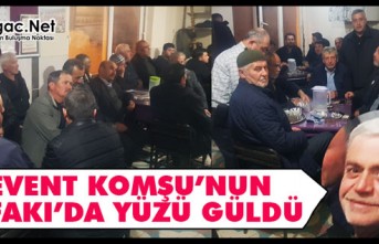 KOMŞU’NUN ALİFAKI’DA YÜZÜ GÜLDÜ