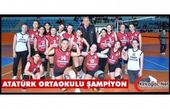 ATATÜRK ORTAOKULU VOLEYBOLDA ŞAMPİYON