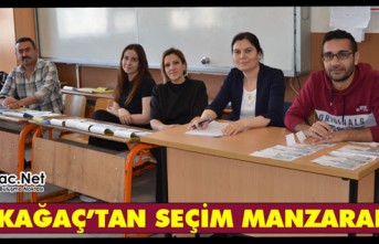 KIRKAĞAÇ'TAN SEÇİM MANZARALARI