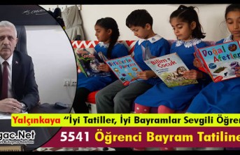 KIRKAĞAÇ’TA 5 BİN 541 ÖĞRENCİ TATİLE GİRDİ