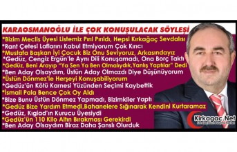 HASAN KARAOSMANOĞLU İLE ÇOK KONUŞULACAK BİR SÖYLEŞİ