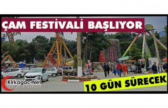 ÇAM FESTİVALİ YARIN BAŞLIYOR