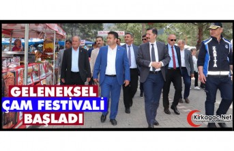 GELENEKSEL ÇAM FESTİVALİ BAŞLADI