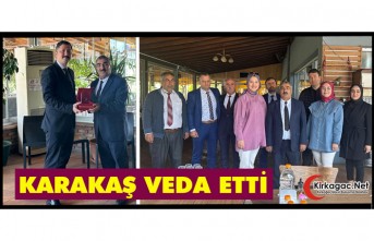 KARAKAŞ VEDA ETTİ