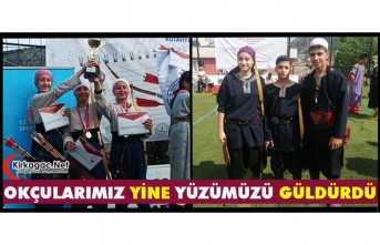 OKÇULARIMIZ YİNE YÜZÜMÜZÜ GÜLDÜRDÜ 