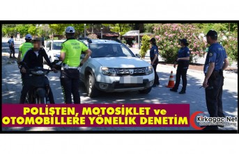 POLİSTEN MOTOSİKLET ve OTOMOBİLLERE YÖNELİK DENETİM