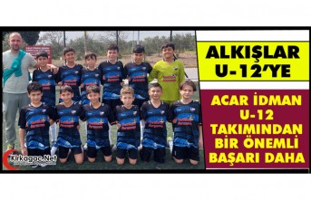 U-12 TAKIMIMIZDAN BİR ÖNEMLİ BAŞARI DAHA