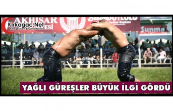565. ÇAĞLAK YAĞLI GÜREŞLERI BÜYÜK İLGI GÖRDÜ