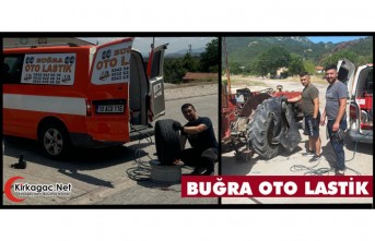BUĞRA OTO LASTİK(LASTİKÇİ-LASTİK TAMİRCİSİ)(KIRKAĞAÇ-SOMA-AKHİSAR-OTOBAN)