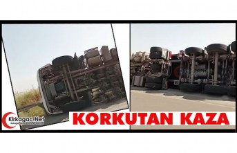 KORKUTAN KAZA 1 YARALI