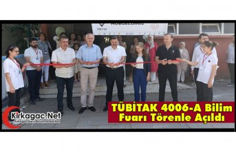 TÜBİTAK BİLİM FUARI AÇILDI