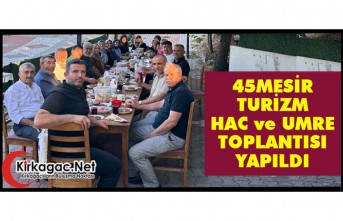 45MESİR TURİZM HAC ve UMRE TOPLANTISI YAPILDI