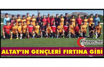ALTAY’IN GENÇLERİ FIRTINA GİBİ