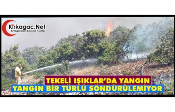 YANGIN BİR TÜRLÜ SÖNDÜRÜLEMİYOR