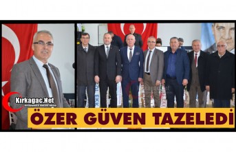 MEHMET ÖZER GÜVEN TAZELEDİ