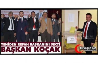 YENİDEN REFAH PARTİSİ BAŞKANINI SEÇTİ..BAŞKAN...