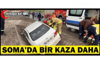 SOMA’DA BİR KAZA DAHA 4 YARALI