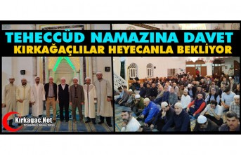 TEHECCÜD NAMAZINA DAVET