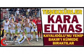 TEŞEKKÜRLER SOMA 301 KARAELMAS..BAKIR'DA BÜYÜK SEVİNÇ