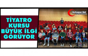 TİYATRO KURSLARI BÜYÜK İLGİ GÖRÜYOR