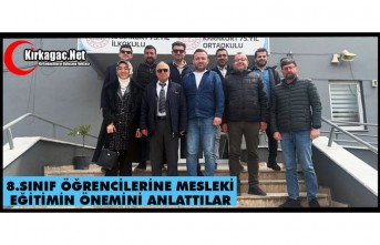 8. SINIF ÖĞRENCİLERİNE MESLEKİ EĞİTİMİN ÖNEMİNİ...