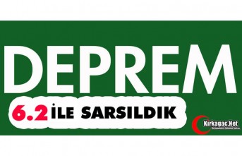 DEPREM..6.2 İLE SARSILDIK