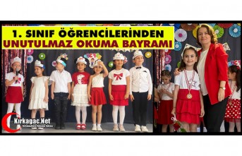 1. SINIF ÖĞRENCİLERİNDEN UNUTULMAZ OKUMA BAYRAMI ŞENLİĞİ