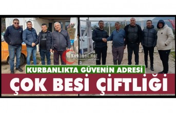 KURBANLIKLARDA GÜVENİLİR ADRES "ÇOK BESİ ÇİFTLİĞİ"