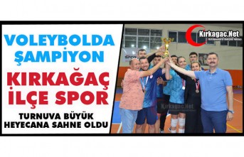 VOLEYBOLDA ŞAMPİYON KIRKAĞAÇ İLÇE SPOR