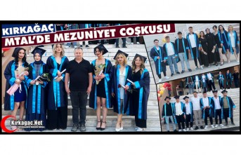 KIRKAĞAÇ MTAL’DE MEZUNİYET COŞKUSU