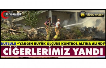 KIRKAĞAÇ’TA ORMAN YANGINI KONTROL ALTINA ALINDI...