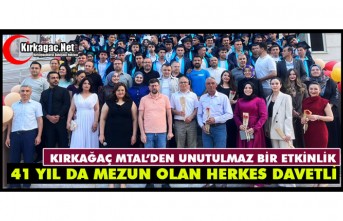 MESLEKİ VE TEKNİK ANADOLU LİSESİ ESKİ MEZUNLARI İLE BULUŞUYOR