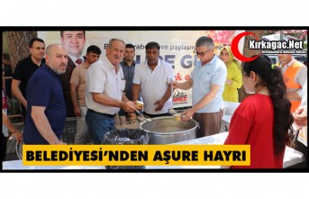 BELEDİYE'DEN AŞURE HAYRI