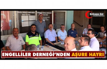 ENGELLİLER DERNEĞİ'NDEN GELENEKSEL AŞURE HAYRI