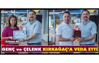 GENÇ ve ÇELENK İLÇEMİZE VEDA ETTİ