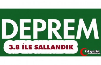 DEPREM..3.8 İLE SALLANDIK
