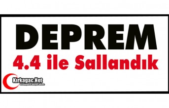 DEPREMLER DEVAM EDİYOR 4.4