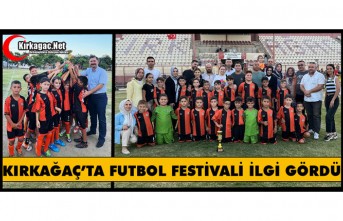 KIRKAĞAÇ’TA FUTBOL FESTİVALİ BÜYÜK İLGİ...