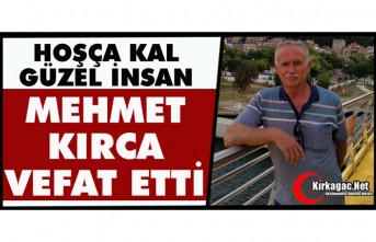 ACI HABER…MEHMET KIRCA VEFAT ETTİ