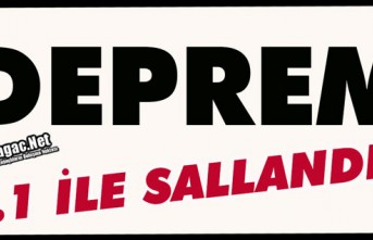 DEPREM..4.1 İLE SALLANDIK