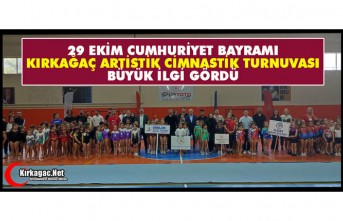 KIRKAĞAÇ ARTİSTİK CİMNASTİK TURNUVASI BÜYÜK İLGİ GÖRDÜ