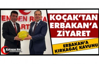 KOÇAK’TAN ERBAKAN’A ZİYARET