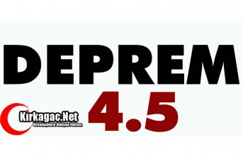 KORKUTAN DEPREM.. 4.5