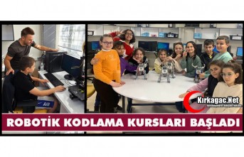ROBOTİK KODLAMA KURSLARI BAŞLADI