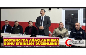 BOSTANCI’DA AĞAÇLANDIRMA GÜNÜ ETKİNLİĞİ DÜZENLENDİ