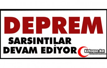 DEPREM.. SARSINTILAR DEVAM EDİYOR