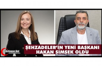 ŞEHZADELER BELEDİYESİ'NİN YENİ BAŞKANI HAKAN ŞİMŞEK